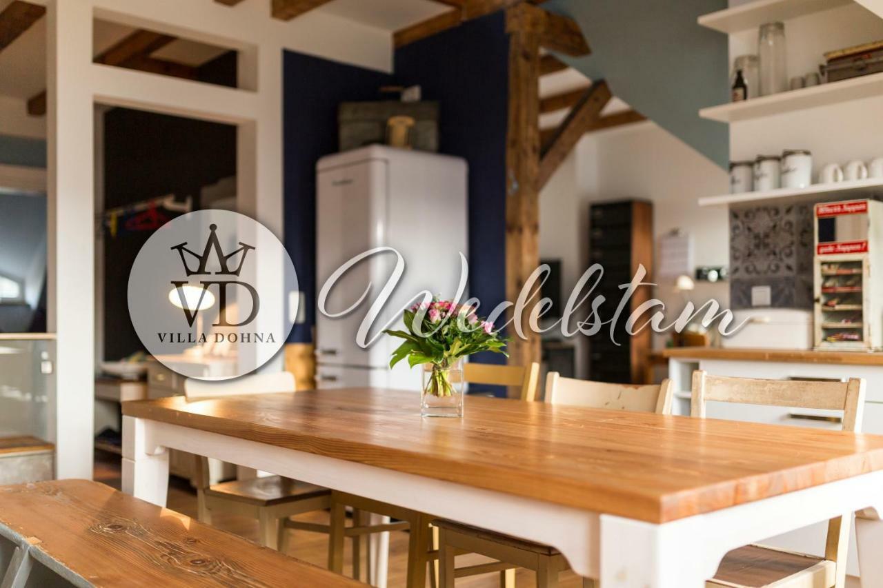 Villa Dohna - Apartment Wedelstam Лайпциг Екстериор снимка